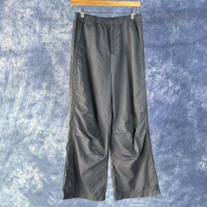 Zara Gray Parachute Pants Sz M